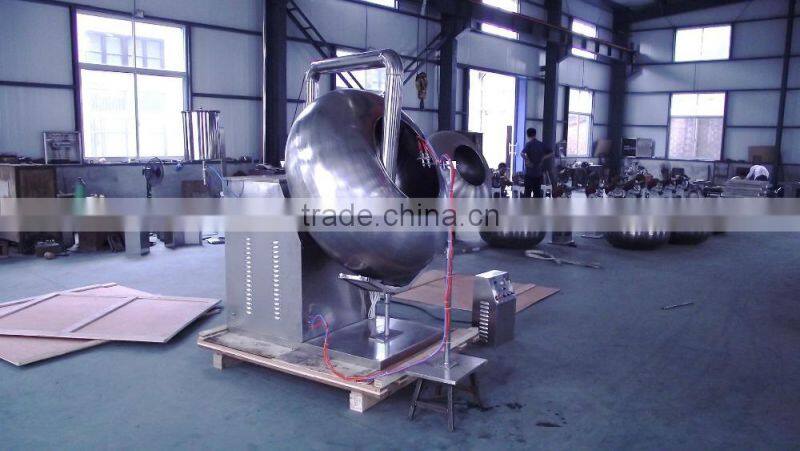 Model LDB Fluid level coating machine, small chocolate/ tablet coating machine for sale