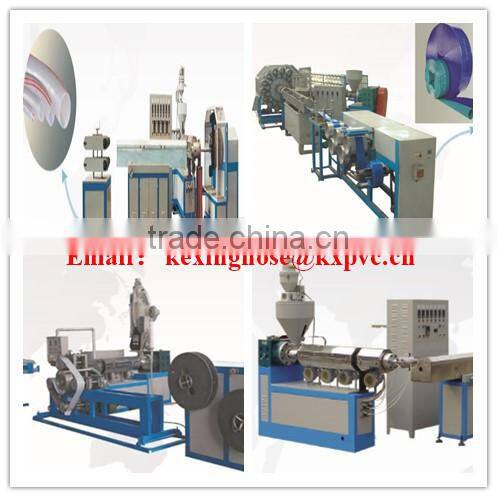 High automation pvc fiber reinforced hose production line
