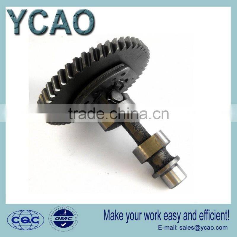 ISO9001:2008, iron steel camshaft for GX160 GX200 gasoline engine spare parts168F