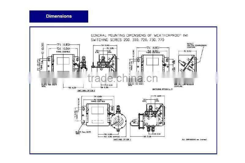 Pneumatic switch Delta-control