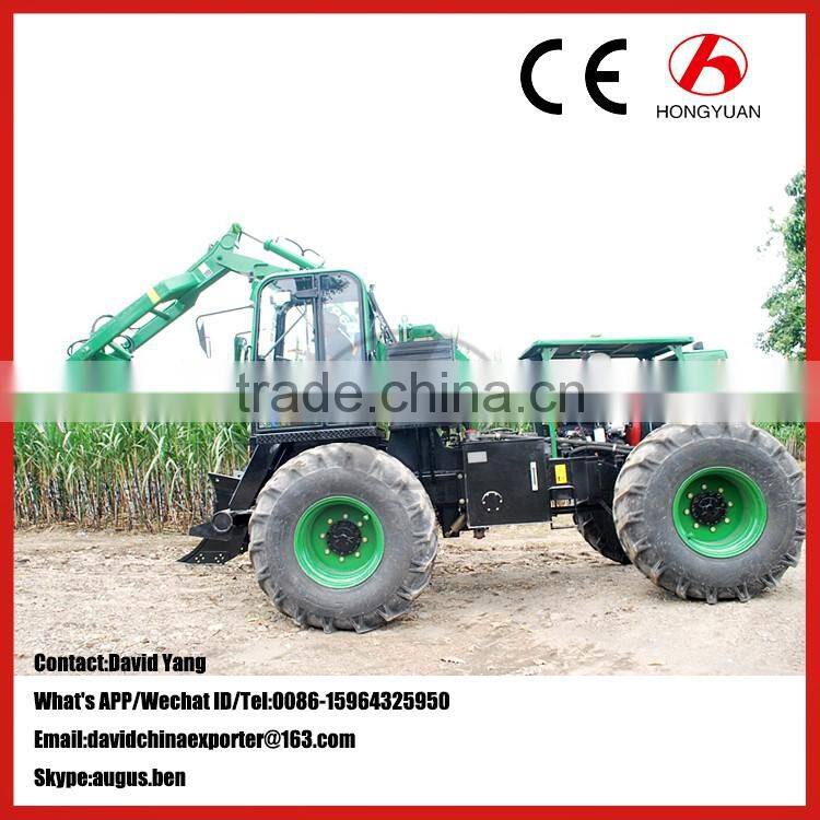 China hy-9800 sugarcane loader 4wd with lower price