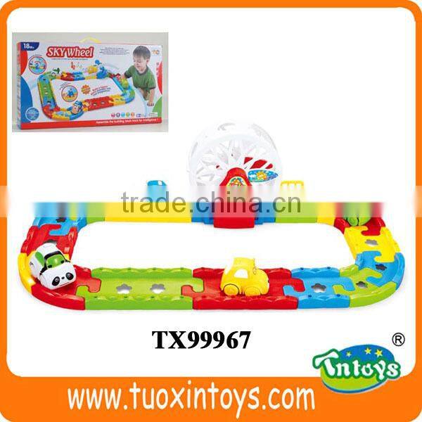 hot selling electric slot car play toys, cy promotion