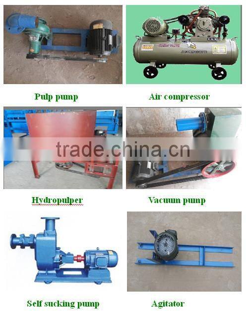 Plastic small egg tray making machine