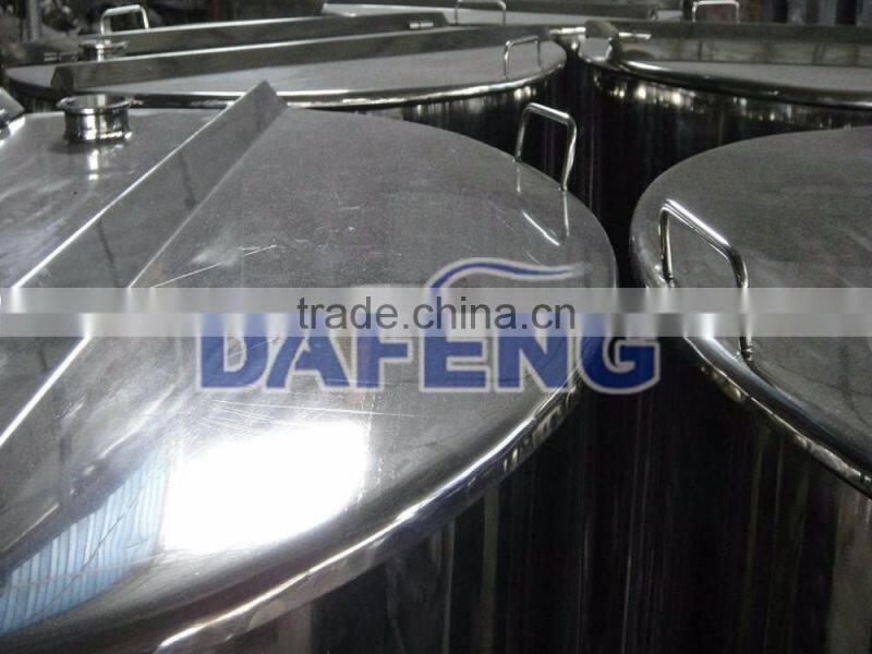 stainless steel temporary storage vessel (CE certification)