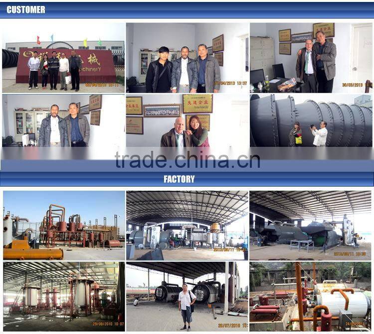 environment friendly waste motor oil recycling machine diesel oil refinery for sale