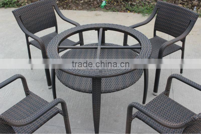 HK- rattan coffee tables and chairs CF1236