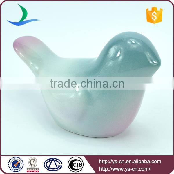 various sizes china bird design ornament,giant blue decoration