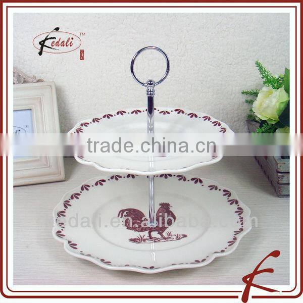 porcelain dessert plate