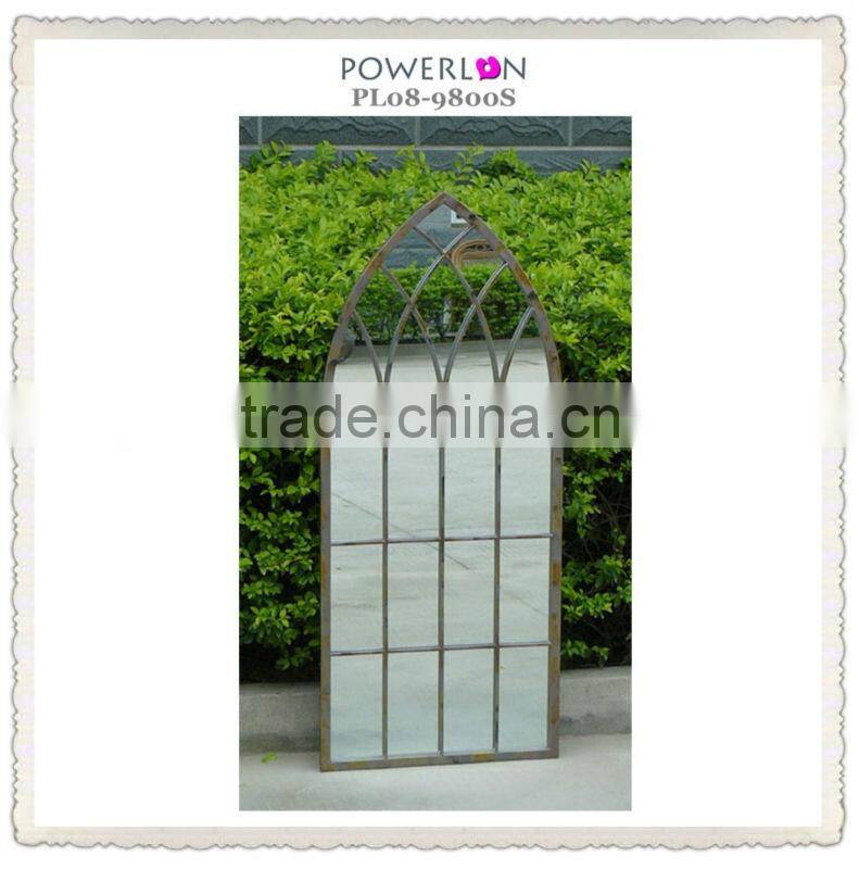 Antique bird cages decorative outdoor mirror