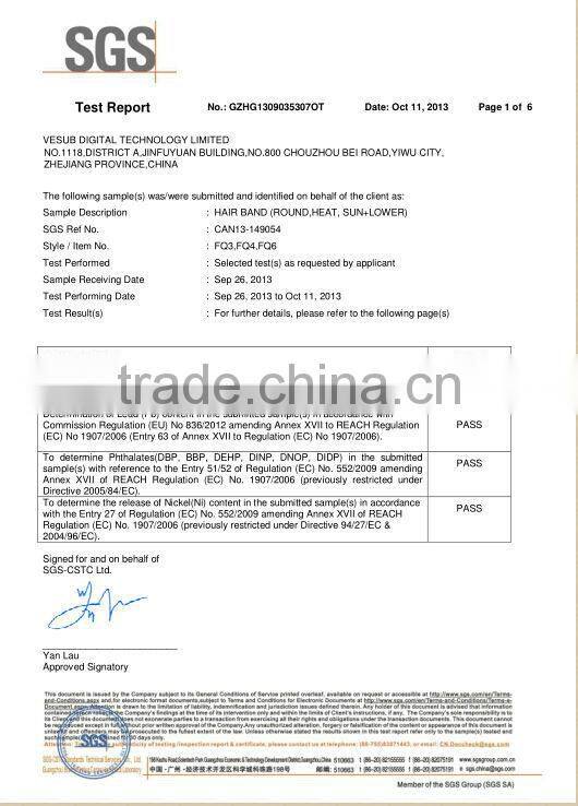 2017 Vesub Sublimation Necklace