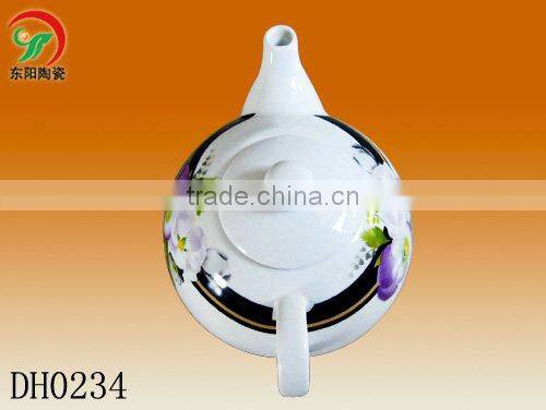 wholesale porcelain chaozhou porcelain teapot with custom logo
