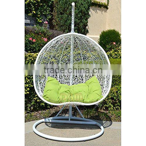 2 Person Seater Egg Shape Wicker Rattan Hammock