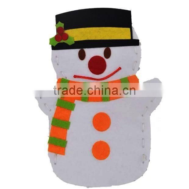 16053009 factory directly selling for Children handmade ready cutting felt hand puppet kit