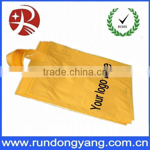 Professional manufacturer plastic bag with flexip loop handle