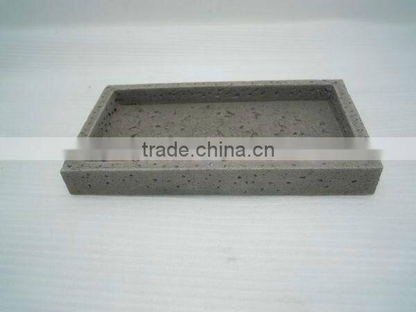 EA0013D cement soap dish from China factory