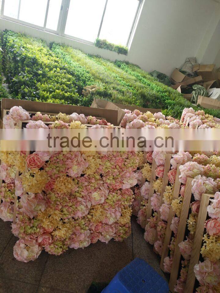 Artificial peach flower backdrop