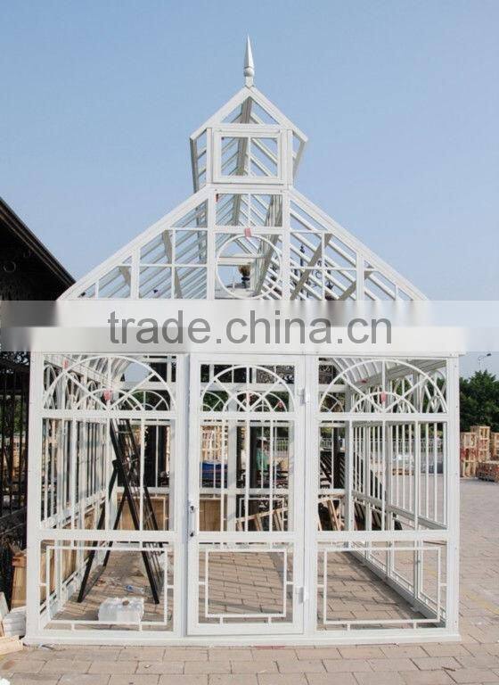 2016 Trade Assurance white colour steel garden green house