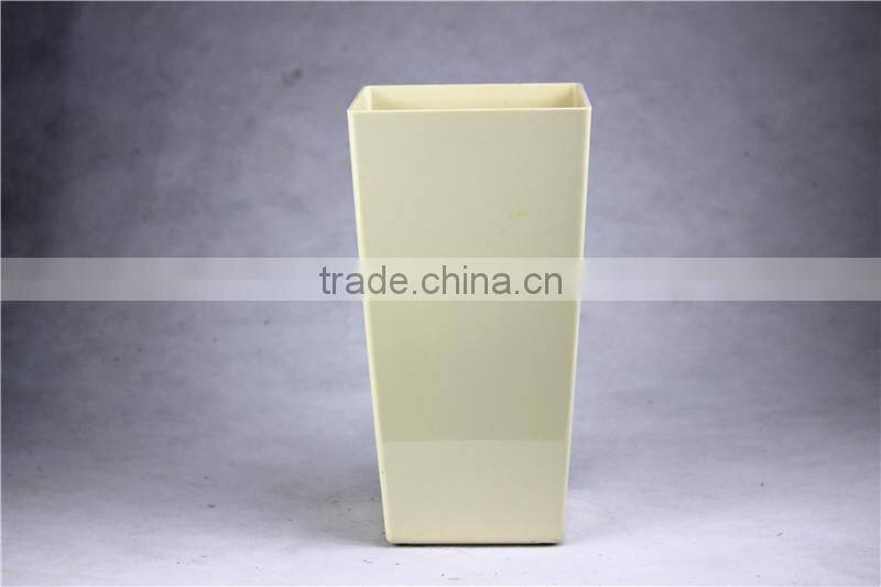 Home garden decorative brown square type pots vases planters HP P02 04