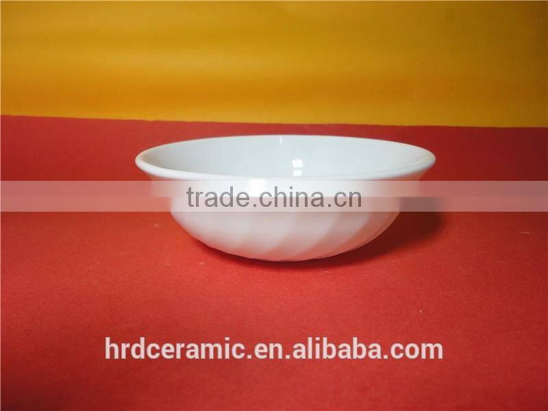 wholesale Heat resistant opal glass dinnerware opal 5" bowl soup bowl