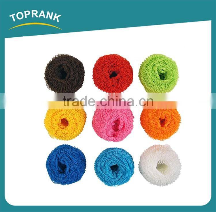 New Style Kitchen Polyester Fiber Scrubber With Handle