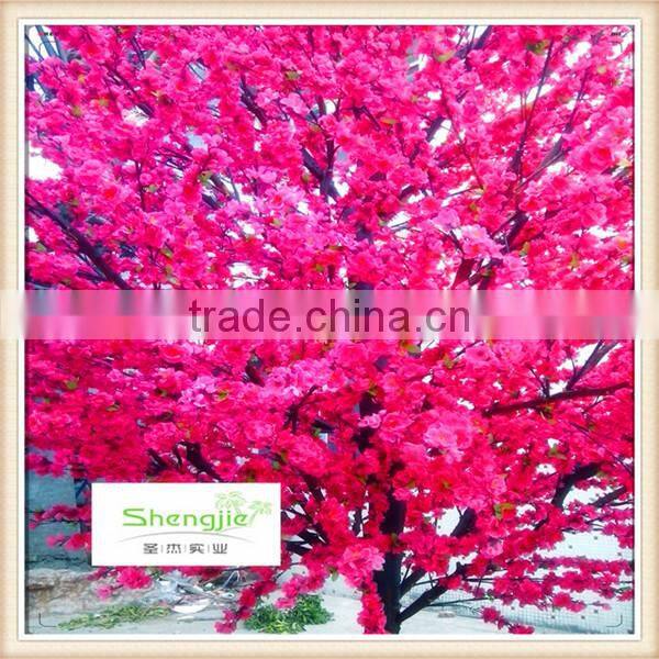 SJM091528 China home indoor decor artificial cherry blossom tree branch /cherry flower