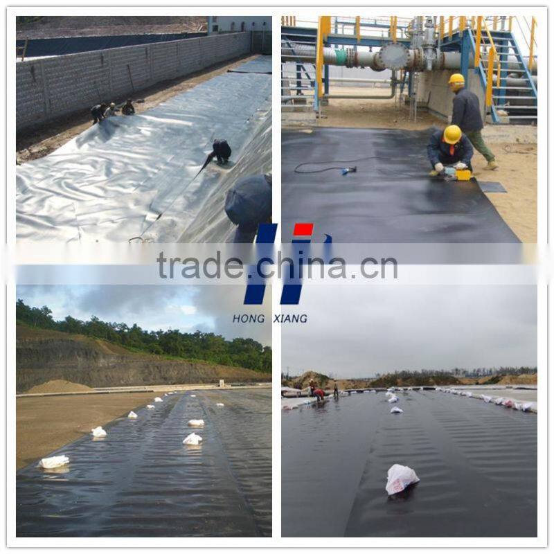 Chemical wastewater anti-seepage geomembrane and oil thank area inpervious geomembrane