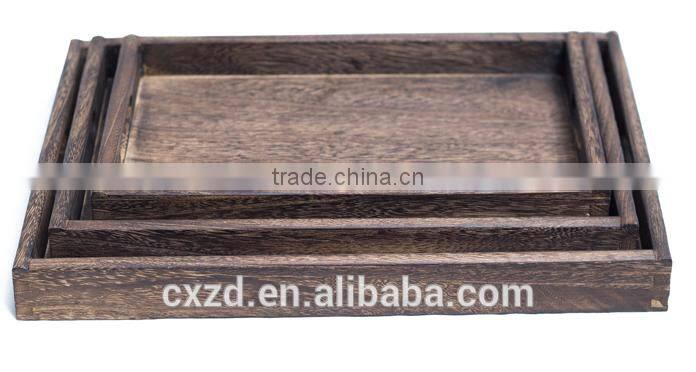 cheap good quality wooden tray