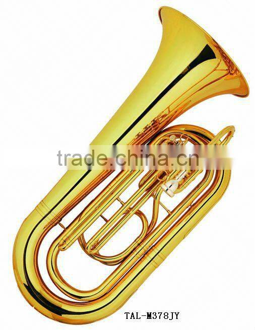 4 valve Bb tuba brass instrument for sale