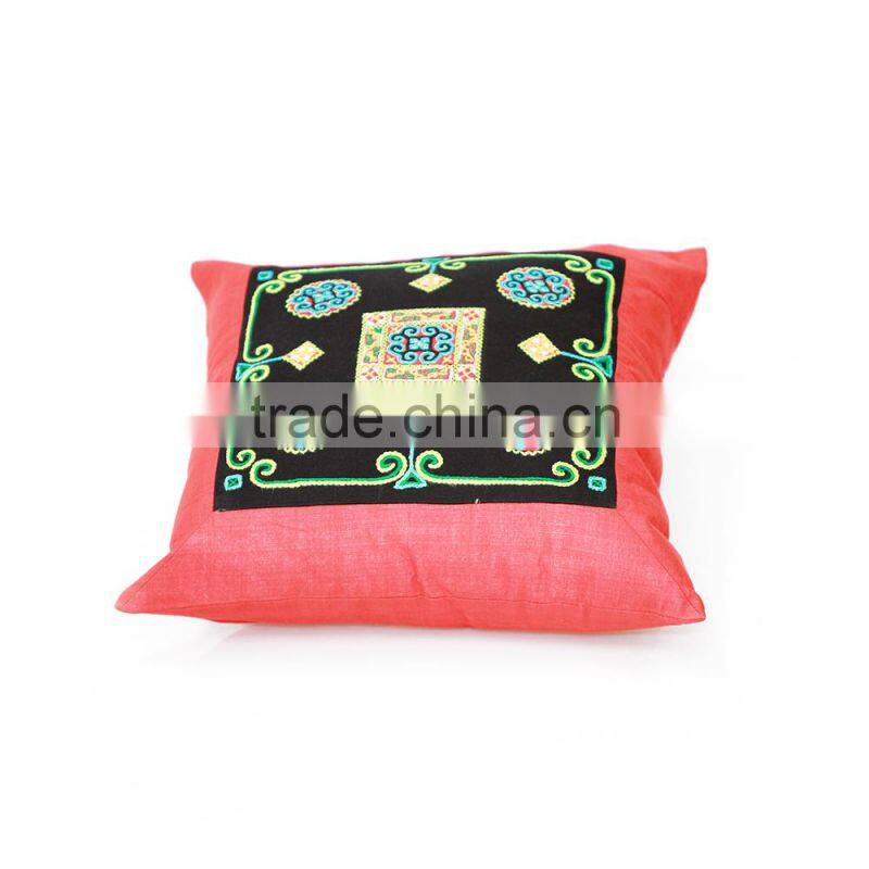 Fashionable Square brocade pillow cases 100%handmade from natural materials in Vietnam