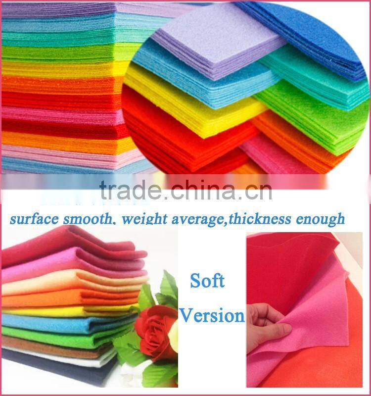 polyester felt and acrylic felt