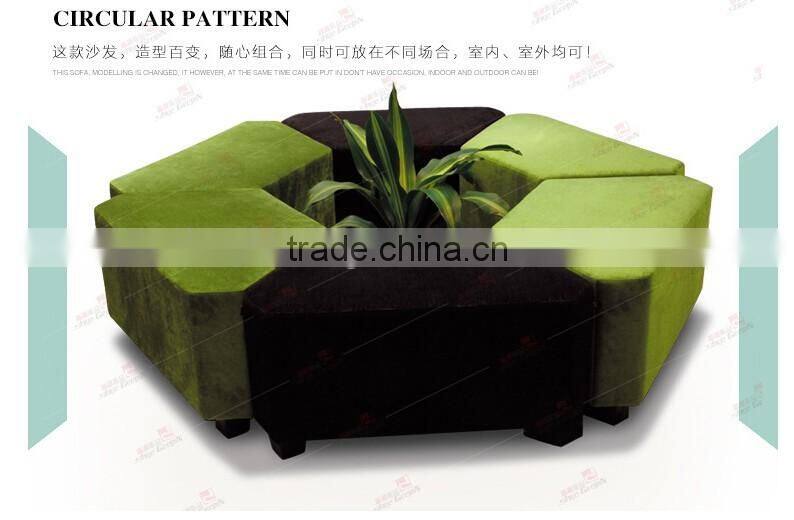 Changeable magical colorful waiting rest stool chair cheap furniture import from China for project