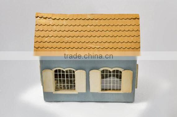 Wood Cardboard Christmas House