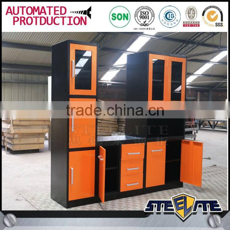 Luoyang steelite metal kitchen almirah designs steel cupboard