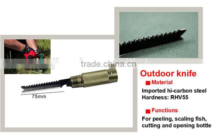 Bushcraft And Survival Equipment/Outdoor Camping and Hiking Gear/Multifunction Shovel saw blade