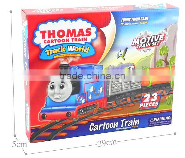 electric plastic toy model train railway train slot toy BTH168019