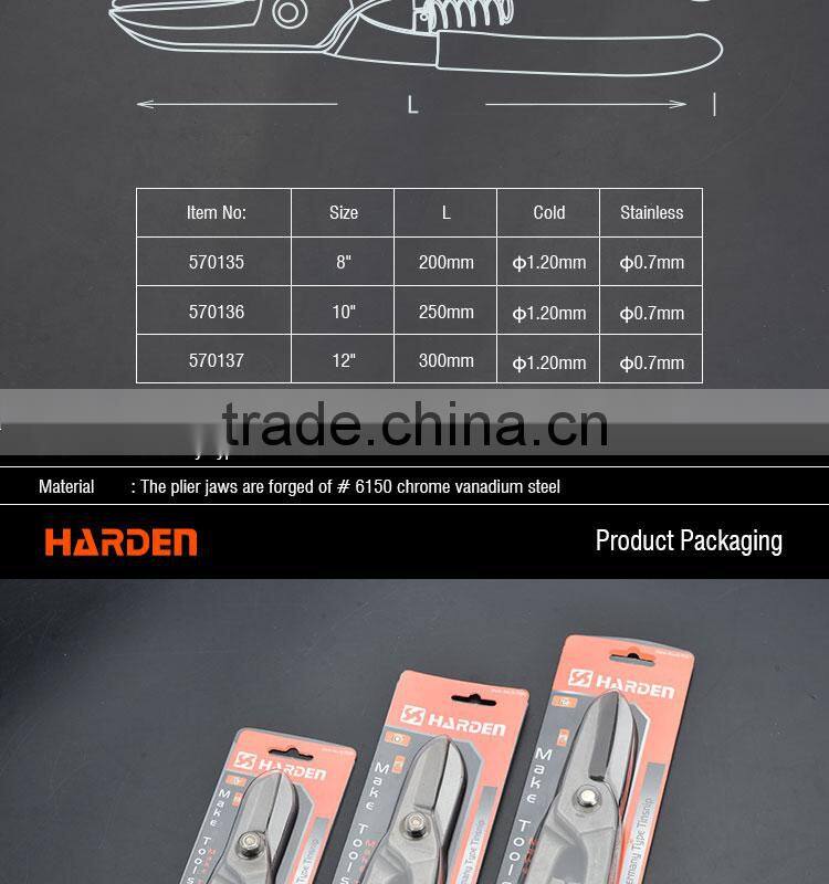 China Made OEM Chrome Vanadium Auto Repairing Professional Germany Type Tin Cutter