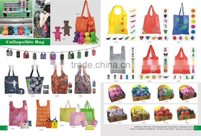 BLUE White Polka Dots Large Reusable Shopping Bag Wide Handles Eco-friendly tote bags