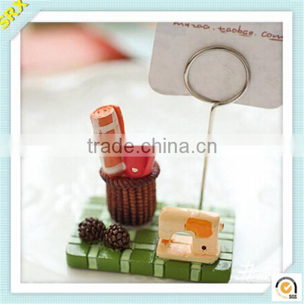 2015 newest pen pot Lovely memo holder clip custom plastic memo clips