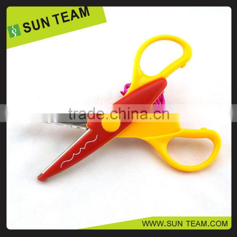 CS011 Hot-sell 5-1/4" shaped scissors for student