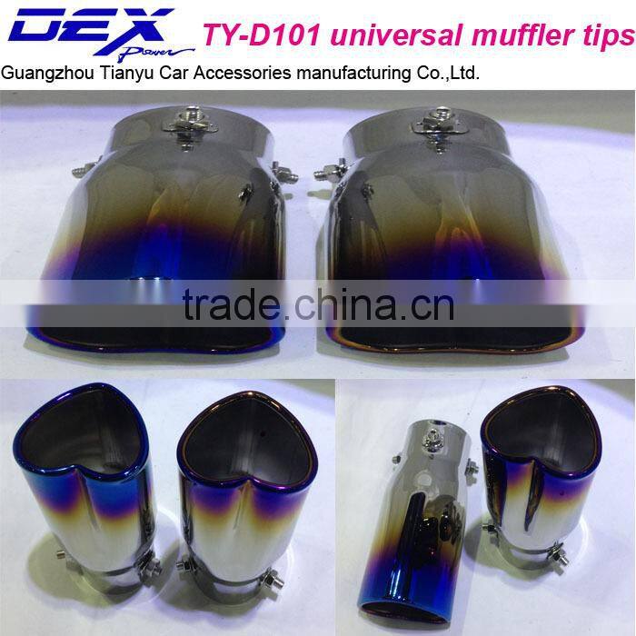 car accessories universal muffler tips
