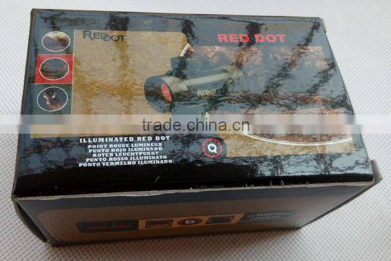 Erains Tactical Optics DC Dual-Color 1x30 Red Green Dot Sight Riflescope