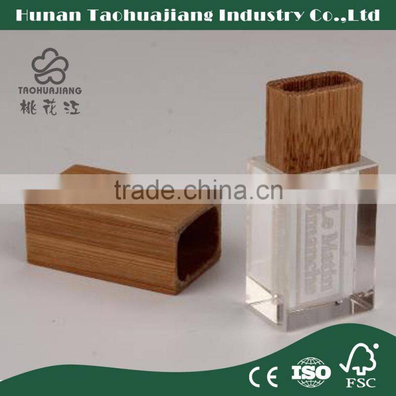 OEM Bamboo USB Flash Drive Material Wood Promotion Bamboo USB Disk 1GB 2GB 4GB 8GB