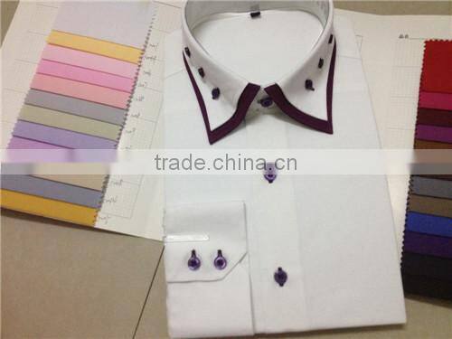 Mens white french cuff office shirts manufacturer gold supplier shirts