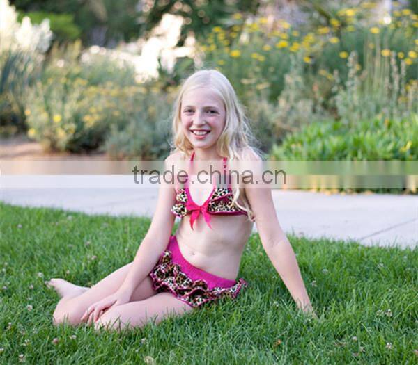 Wholesale kids bikini swimsuit baby swimwear