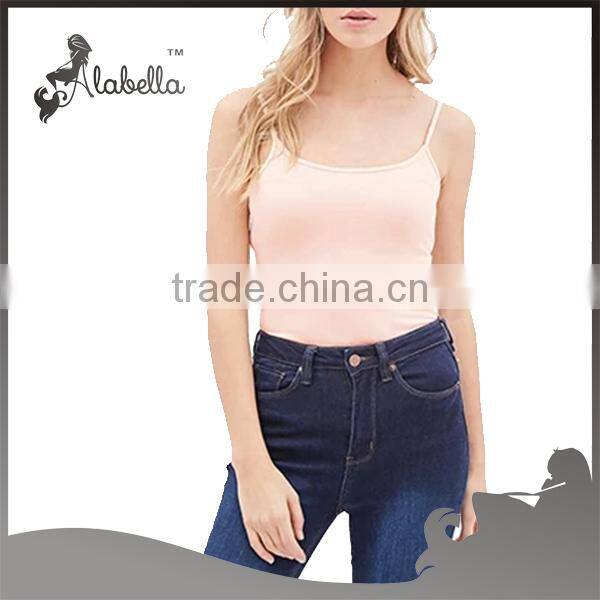 Solid color tank top wholesale plain tank tops neckline