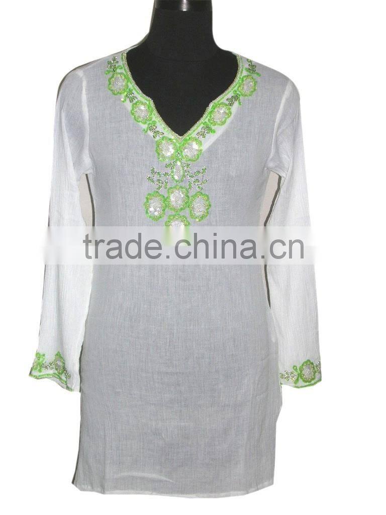 Ladies Hand embroidered tunic