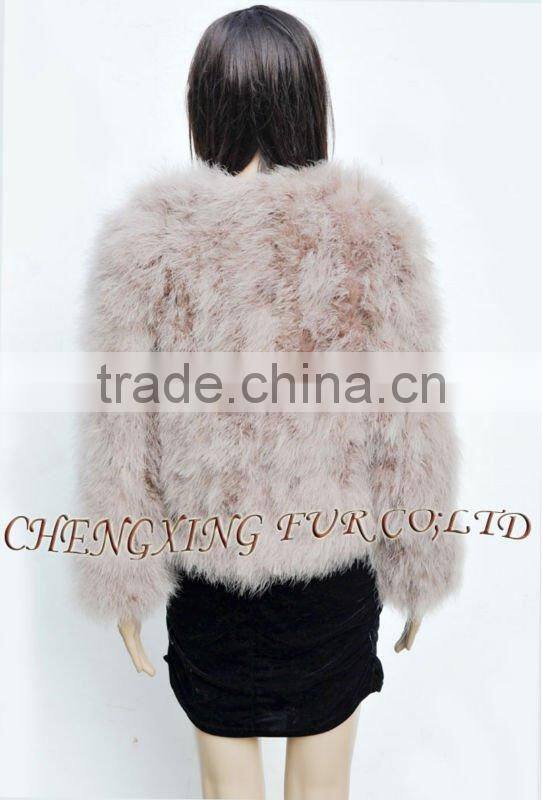 CX-G-A-90 Turkey Feather Jacket ~ Ladies Casual Wear