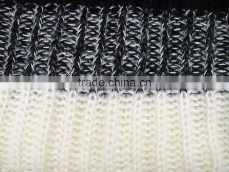 Fashion high quality winter China Yiwu wholesale women wrap neck mohair acrylic loop noodle scarf