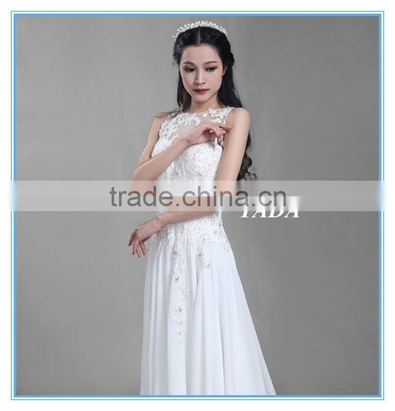 2016 Fashion Cotton Ladies Knitwear Long Vest Wedding Dress