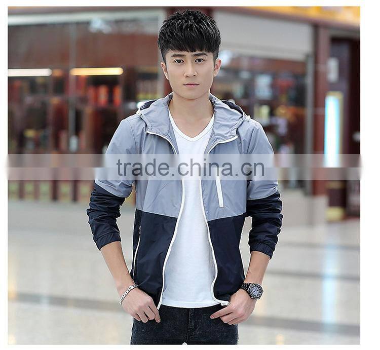 2015 New Style Sports Clothing Manufacturer Men's Spring Jacket